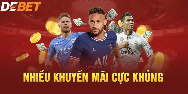 Tham gia khuyến mãi DEBET một cách dễ dàng cho tân binh